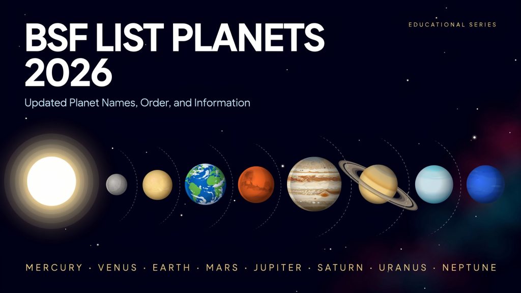 BSF List Planets