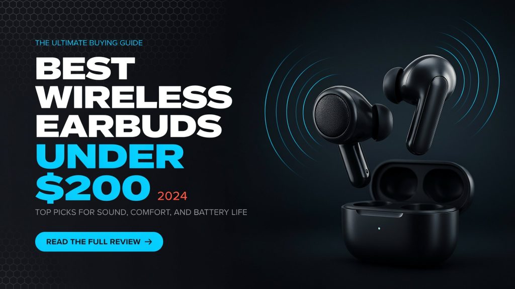 Best Wireless Earbuds Under 200 Dollars 2024