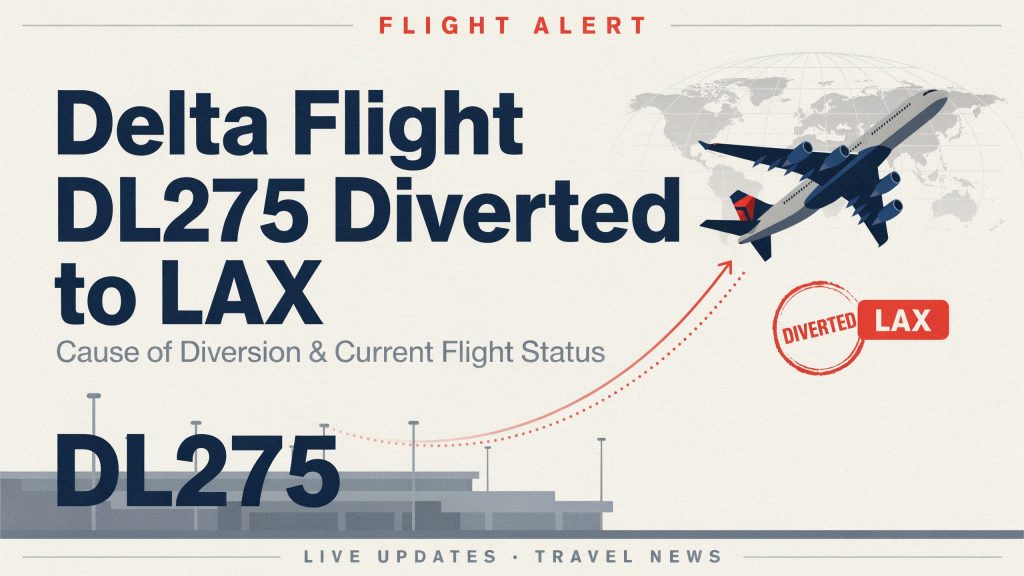 Delta Flight DL275 Diverted LAX