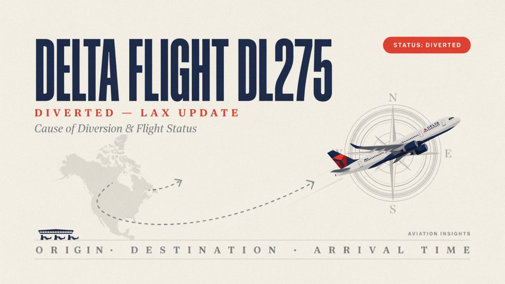 Delta Flight DL275 Diverted LAX