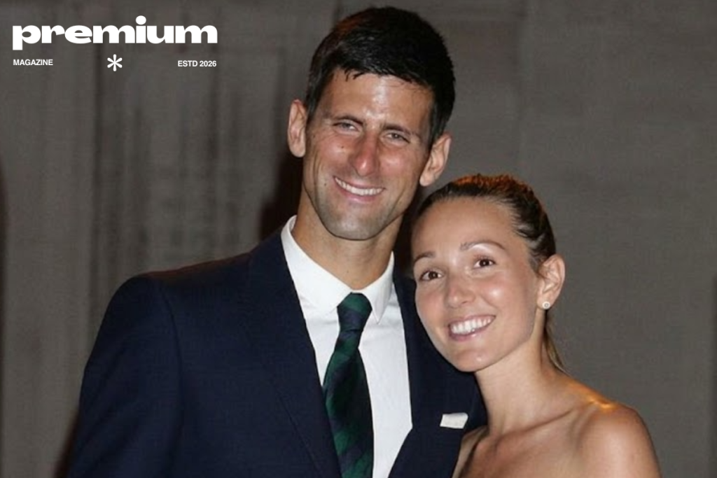 Novak Djokovic and Martha Stewart