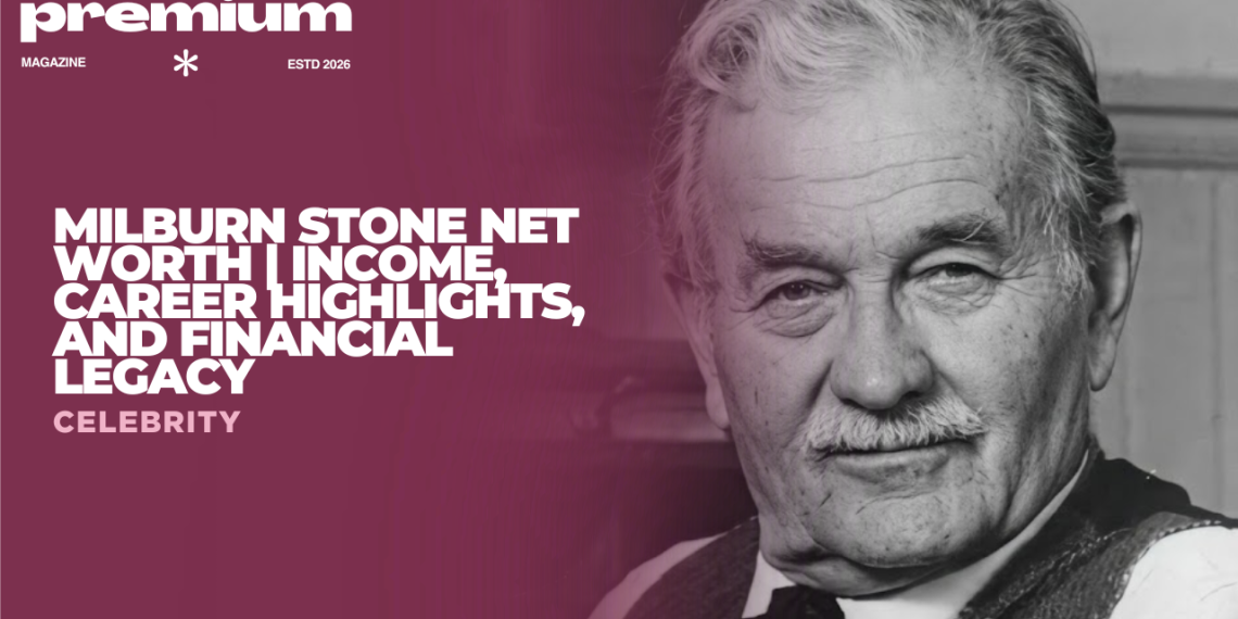 Milburn Stone Net Worth