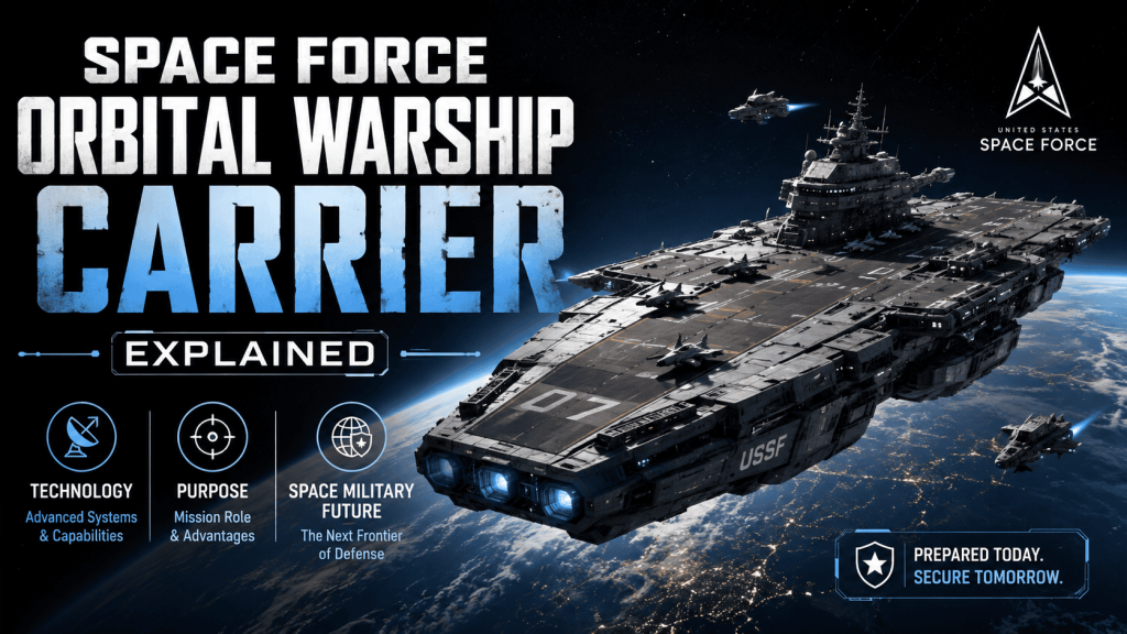 Space Force Orbital Warship Carrier