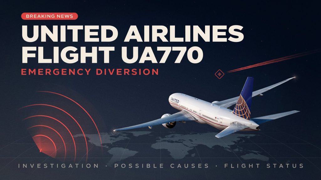 United Airlines Flight UA770 Emergency Diversion